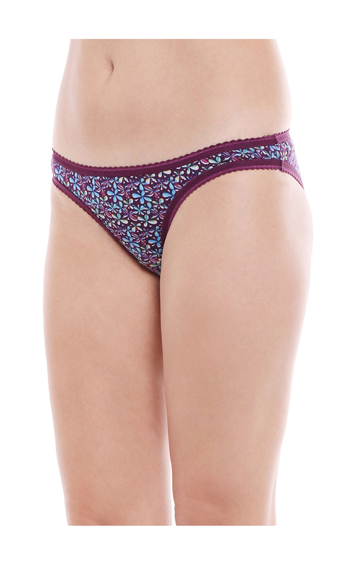 Bodycare Pack of 3  Assorted Printed Bikini Briefs-1376