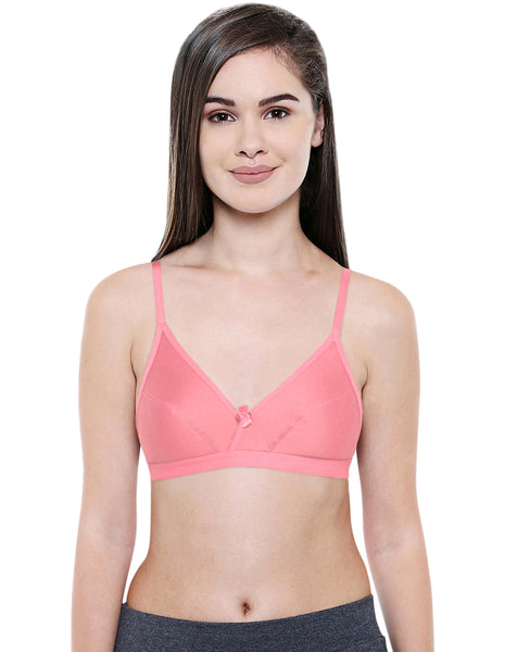 Perfect Coverage Bra-1524-Pink