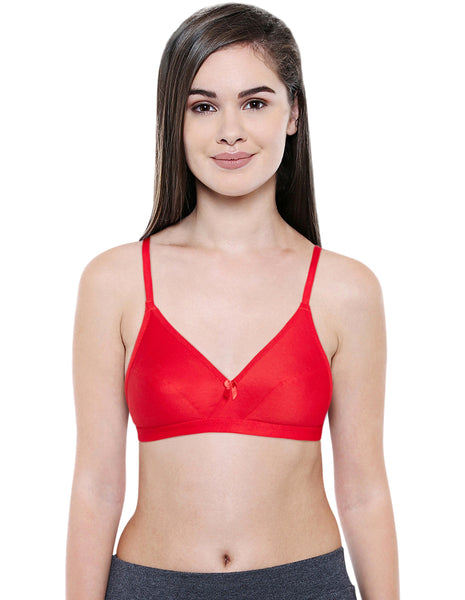 Perfect Coverage Bra-1524-RED
