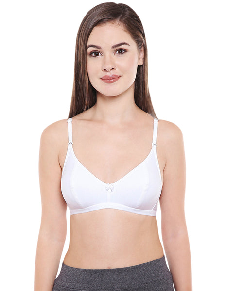 Perfect Coverage Bra-1575W with free transparent strap