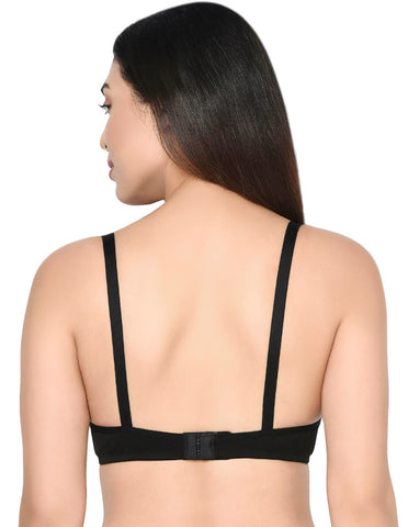 Bodycare Non Padded Bra-1581-Black