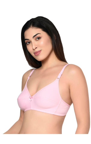 Bodycare Non Padded Bra-1581-Pink