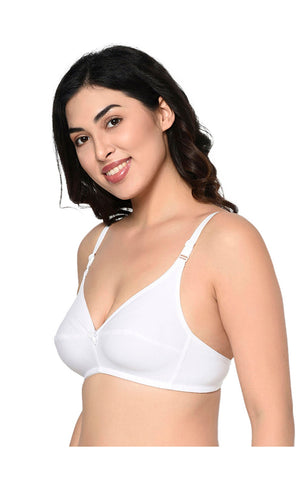 Bodycare Non Padded Bra-1581-White