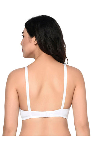 Bodycare Non Padded Bra-1581-White