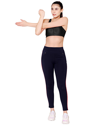 Racerback Sports Bra-1612-Black