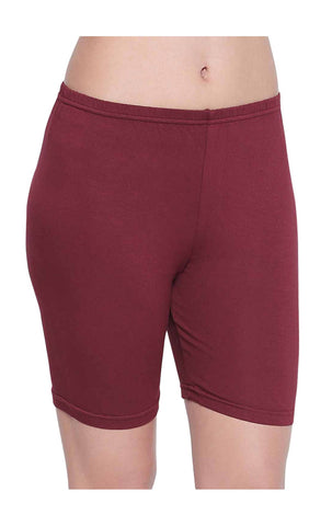 Bodycare Pack of 2 Cycling shorts Solid in Assorted Color-16D