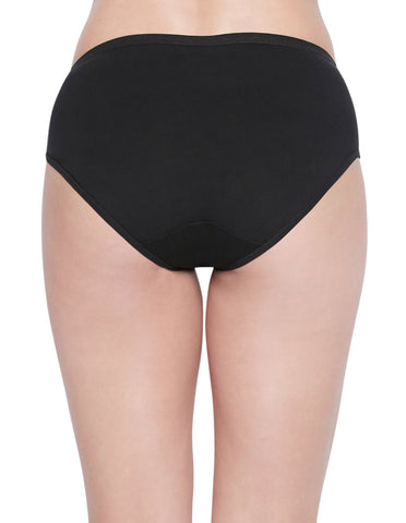 Bodycare Pack of 3 100% Cotton Classic Panties in Black Color-26B