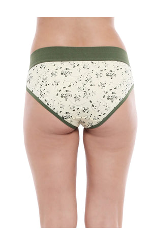 Bodycare Pack of 3 Assorted Cotton Printed Hipster Briefs-2922