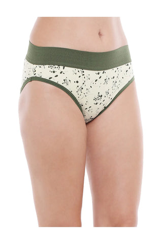 Bodycare Pack of 3 Assorted Cotton Printed Hipster Briefs-2922