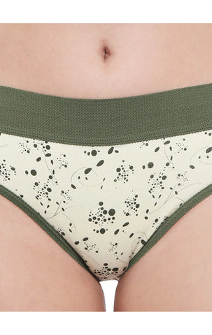 Bodycare Pack of 3 Assorted Cotton Printed Hipster Briefs-2922