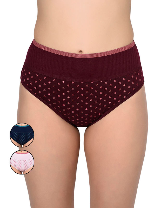 Bodycare Pack of 3 Tummy Controller Panty in Assorted Colors-2925-3PCS