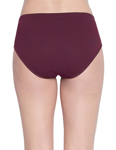 Bodycare women's combed cotton assorted Hipster Panty Pack of 6 ( 2D-D )