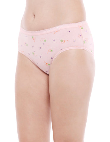 Pack of 3 Bodycare Premium Printed Cotton Briefs in Assorted colors-3000