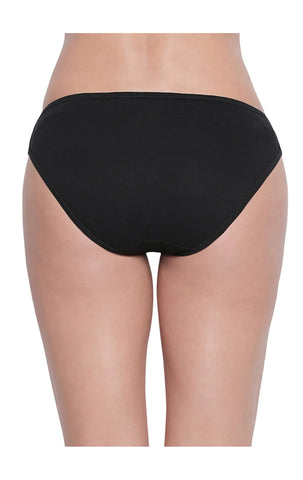 Pack of 3 High-Cut Bikini Style Cotton Printed Briefs in Assorted colors-3901