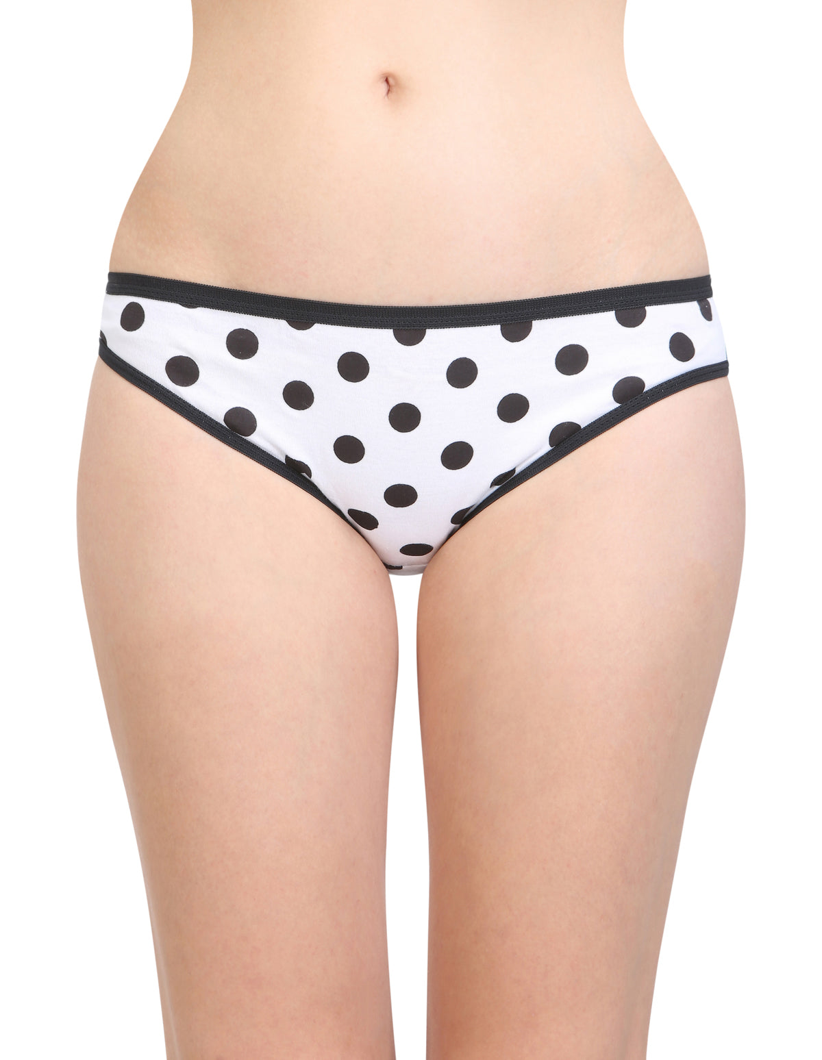 Pack of 3 Bodycare Cotton High Cut Briefs in Assorted colors-3903
