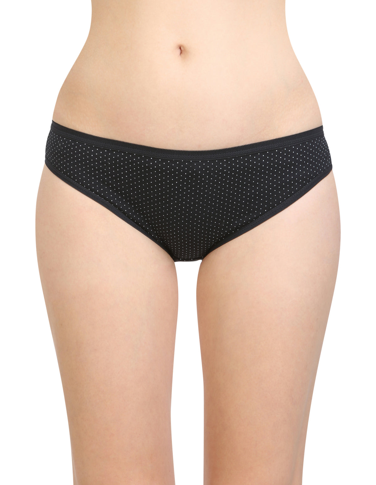 Pack of 3 Bodycare Cotton High Cut Briefs in Assorted colors-3903
