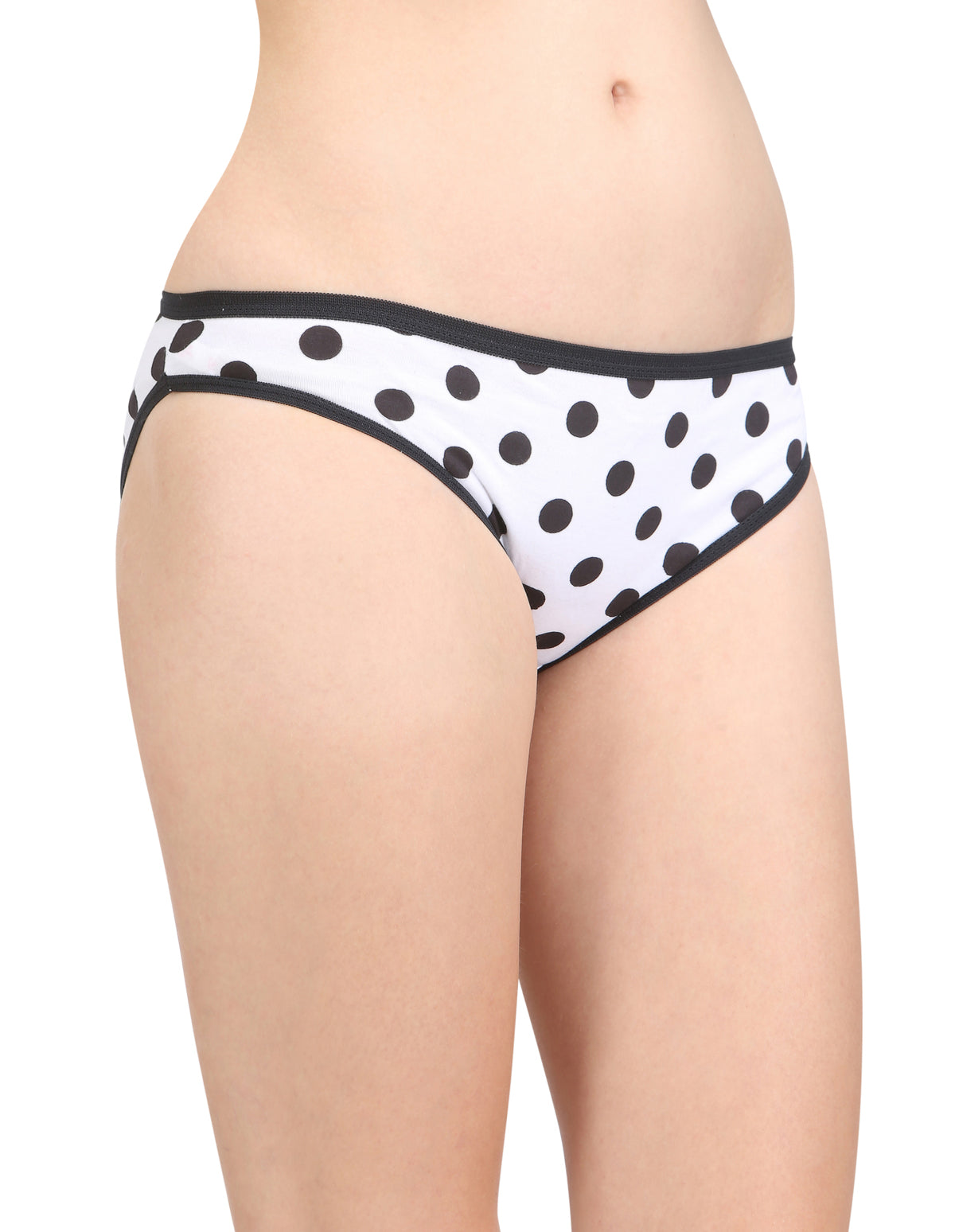 Pack of 3 Bodycare Cotton High Cut Briefs in Assorted colors-3903