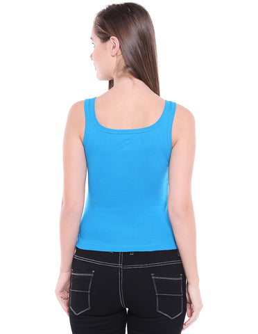 Broad Straps Round Neck Camisole - 44TUR