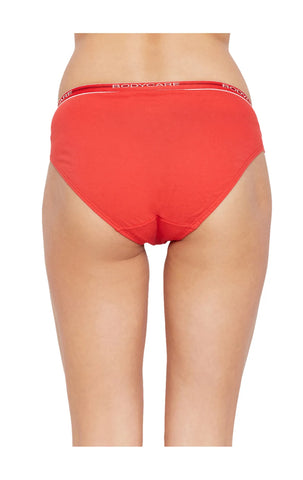 Bodycare Pack of 3 Bikini Style Cotton Briefs in Assorted colors with Broad elastic band-E45C