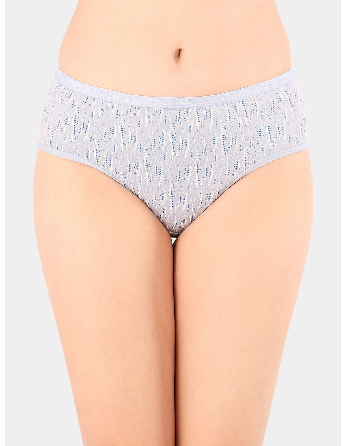 Bodycare Mid Rise Self Design Panty (Pack of 3) - Multicolor - 5208