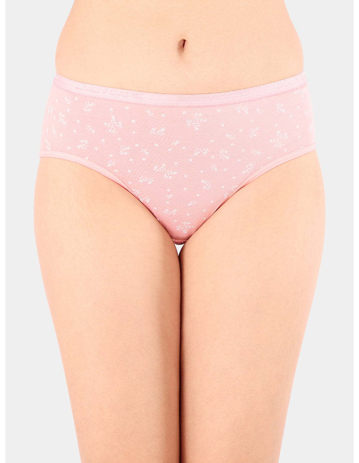 Bodycare Mid Rise Floral Print Panty (Pack of 3) - Multicolor - 5209