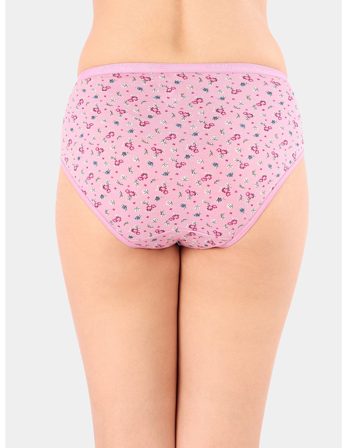 Bodycare Mid Rise Floral Print Panty (Pack of 3) - Multicolor - 5213