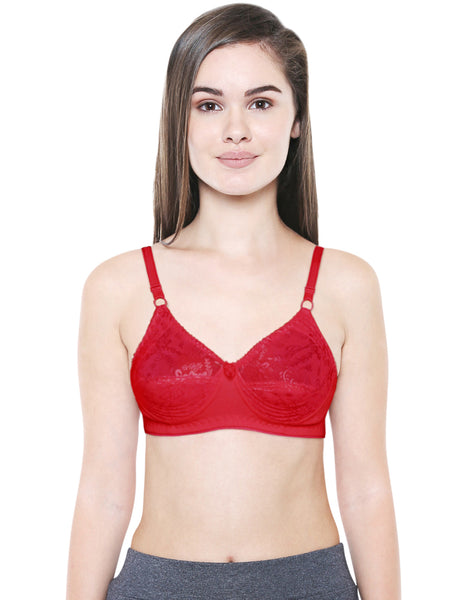 B-C-D Cup Bra-5583RED
