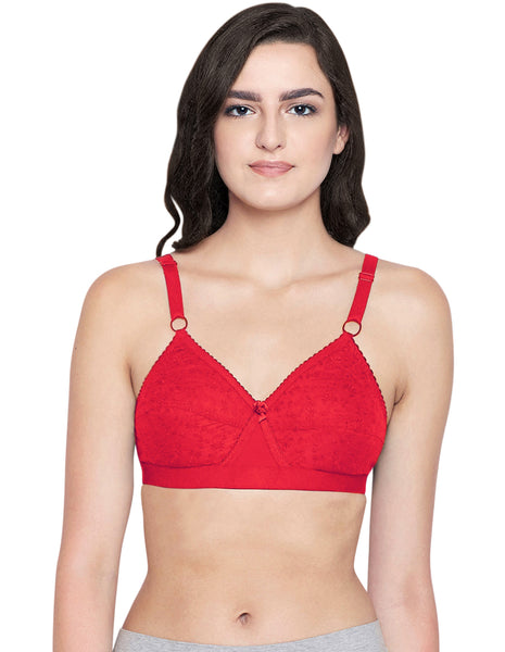 B-C-D Cup Bra-5586RED