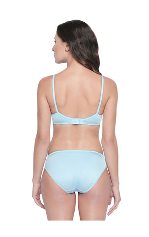 Bodycare Bridal Sky Bra & Panty Lingerie Set - 6405SK