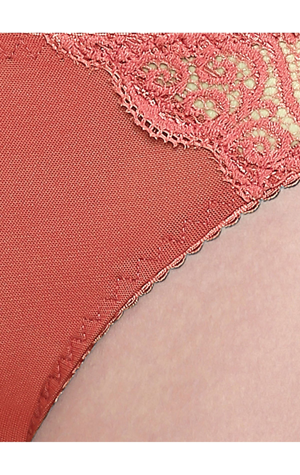 Bodycare Bridal Coral Bra & Panty Lingerie Set - 6415CO