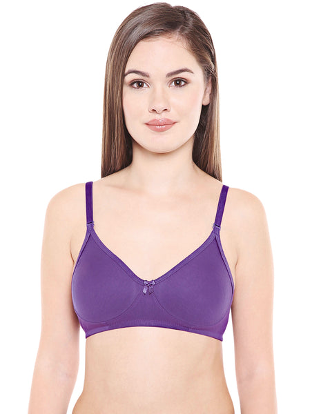 Perfect Coverage Bra-6525D.Pu with free transparent strap