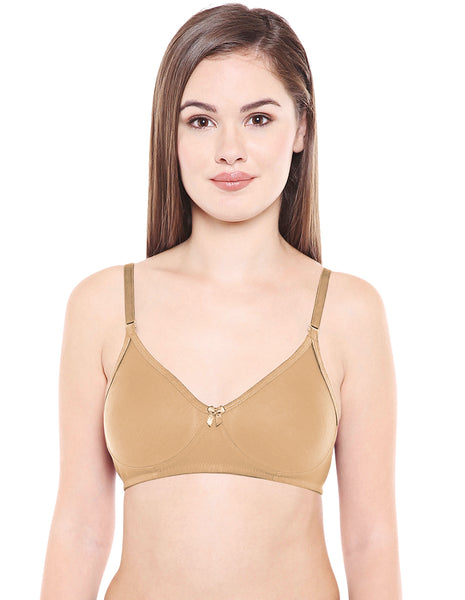 Perfect Coverage Bra-6525NUD with free transparent strap