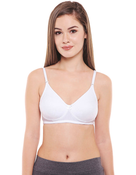 Perfect Coverage Bra-6525W with free transparent strap