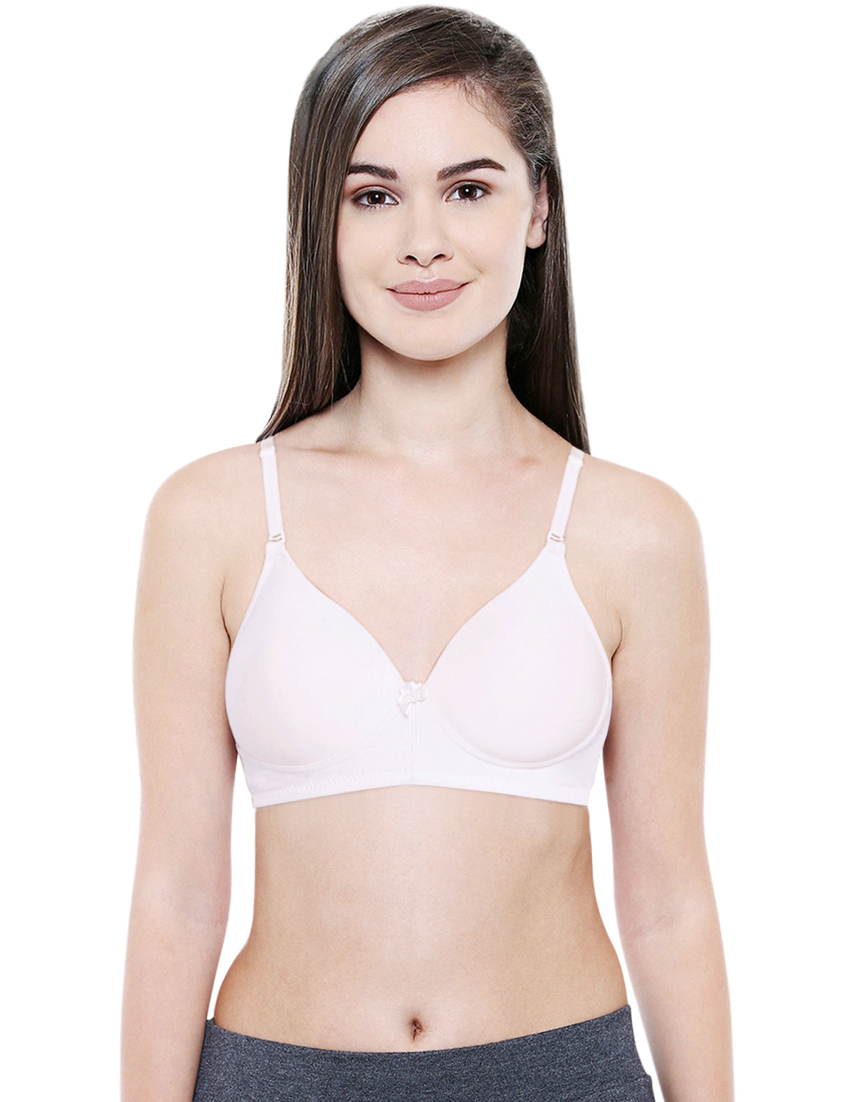 Push Up Bra-6566W free transparent strap
