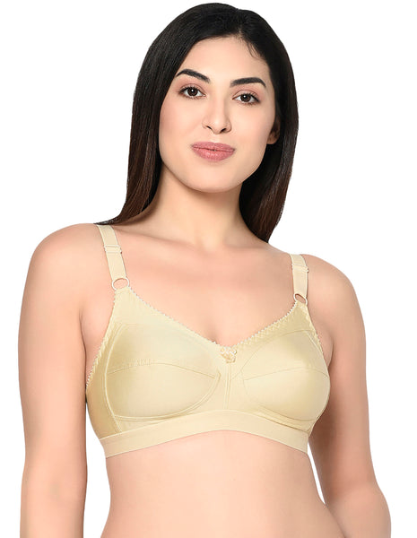 Bodycare Non Padded Bra-6581-Skin