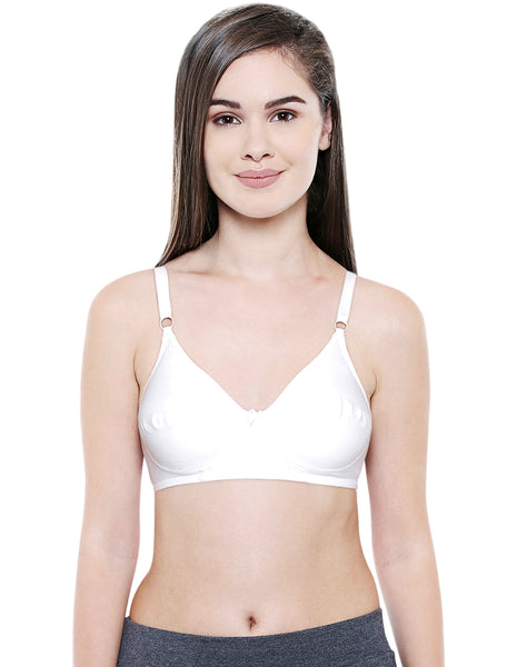 BCD Cup Perfect Coverage Bra - 6584-White