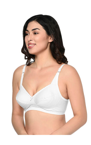Bodycare Non Padded  Minimizer Bra-6592-White