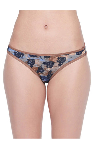 Bodycare Pack of 3 Premium Printed Bikini Briefs in Assorted Color-6603