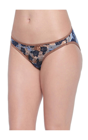 Bodycare Pack of 3 Premium Printed Bikini Briefs in Assorted Color-6603