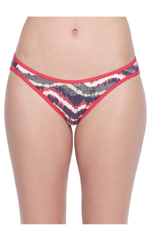 Bodycare Pack of 3 Premium Printed Bikini Briefs in Assorted Color-6605