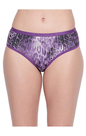 Bodycare Pack of 3 Premium Printed Hipster Briefs in Assorted Color-6612