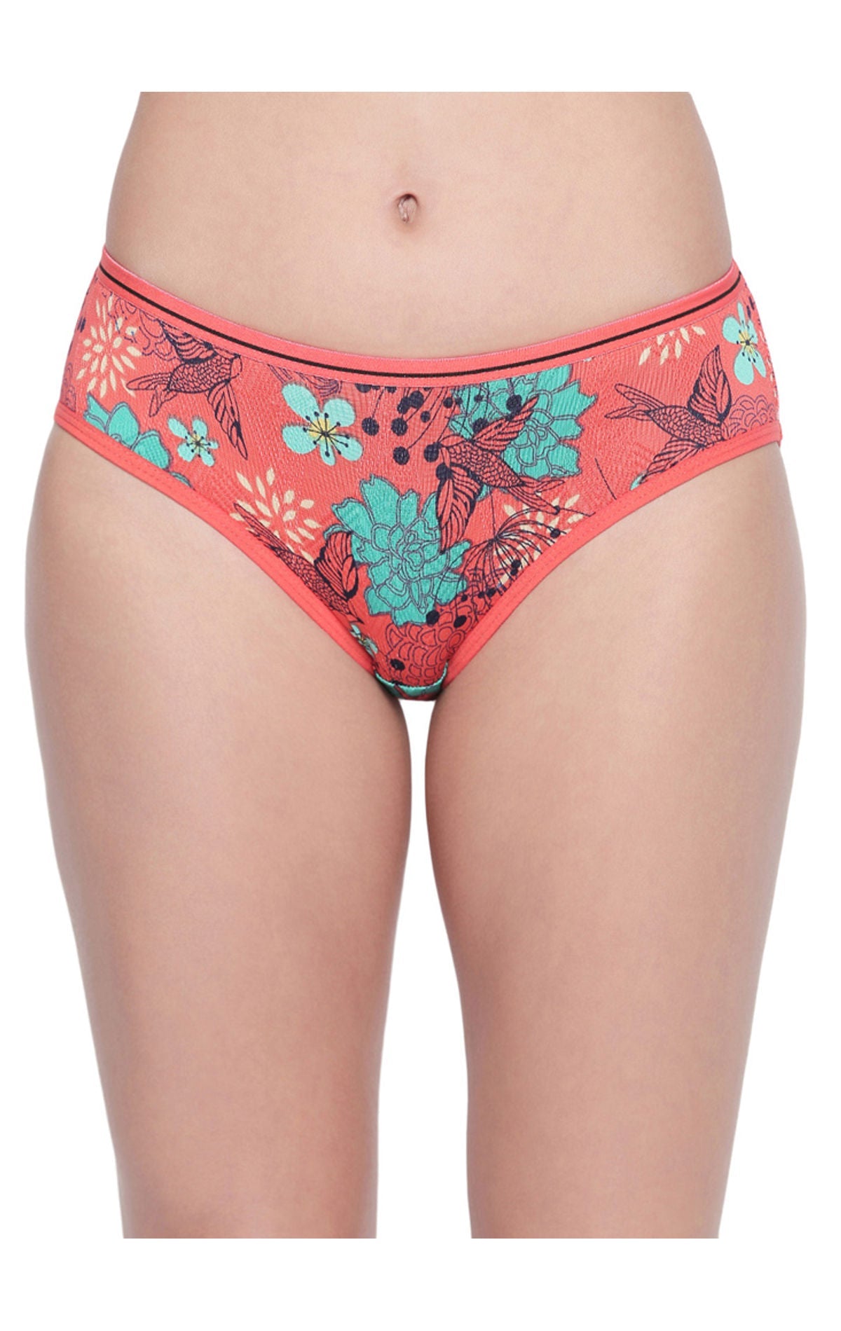 Bodycare Pack of 3 Premium Printed Hipster Briefs in Assorted Color-6620