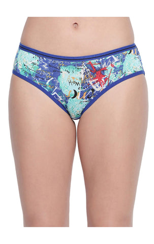 Bodycare Pack of 3 Premium Printed Hipster Briefs in Assorted Color-6621