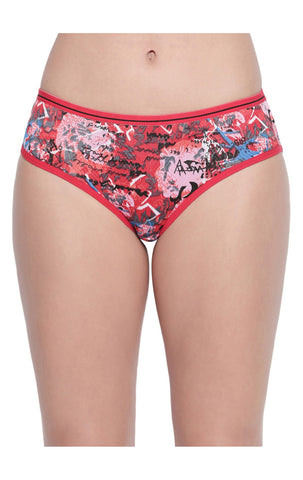 Bodycare Pack of 3 Premium Printed Hipster Briefs in Assorted Color-6621
