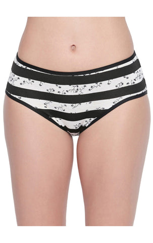 Bodycare Pack of 3 Premium Printed Hipster Briefs in Assorted Color-6622