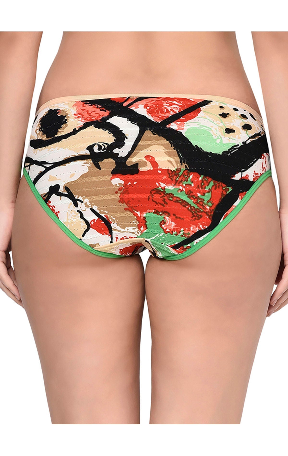 BODYCARE Pack of 3 Hipster Panty in Assorted Print-6630