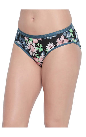 Bodycare Pack of 3 Printed Hipster Briefs in Assorted Color-8001
