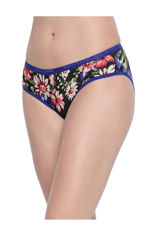 Bodycare Pack of 3 Printed Hipster Briefs in Assorted Color-8001