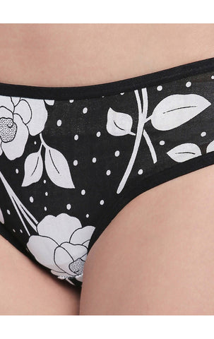 Bodycare Pack of 3 Premium Printed Hipster Briefs in Assorted Color-8005