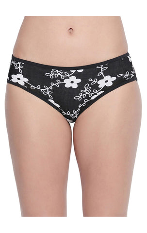 Bodycare Pack of 3 Premium Printed Hipster Briefs in Assorted Color-8005